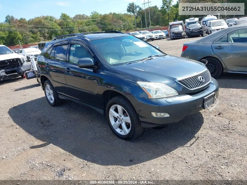 2005 Lexus Rx 330 VIN: 2T2HA31U55C046662 Lot: 40380368