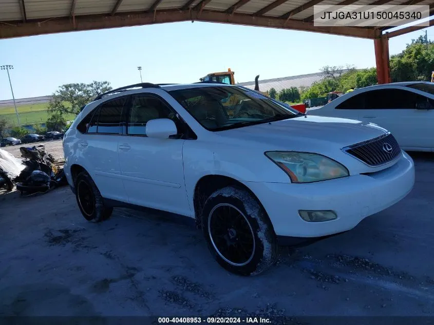 JTJGA31U150045340 2005 Lexus Rx 330