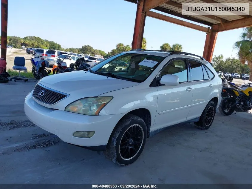 JTJGA31U150045340 2005 Lexus Rx 330