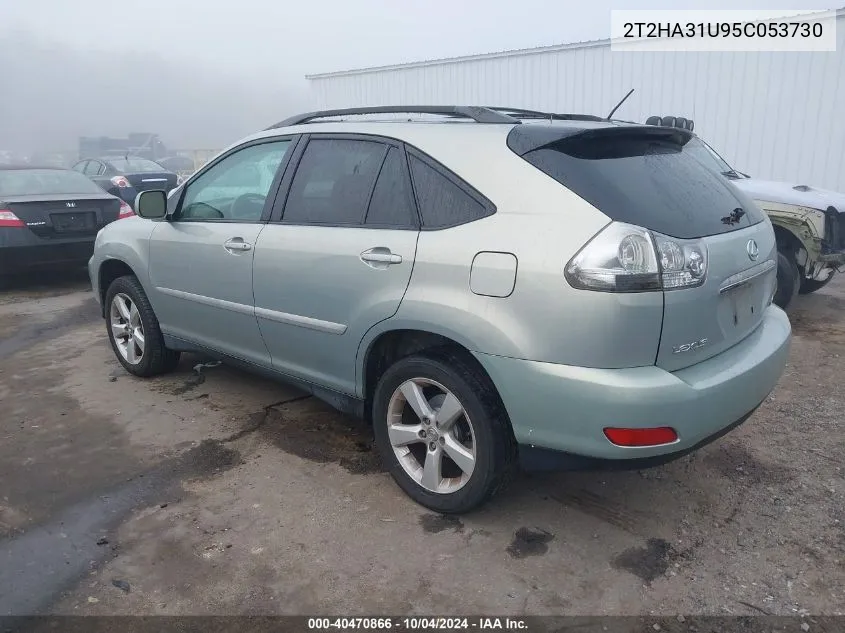 2005 Lexus Rx 330 VIN: 2T2HA31U95C053730 Lot: 40470866