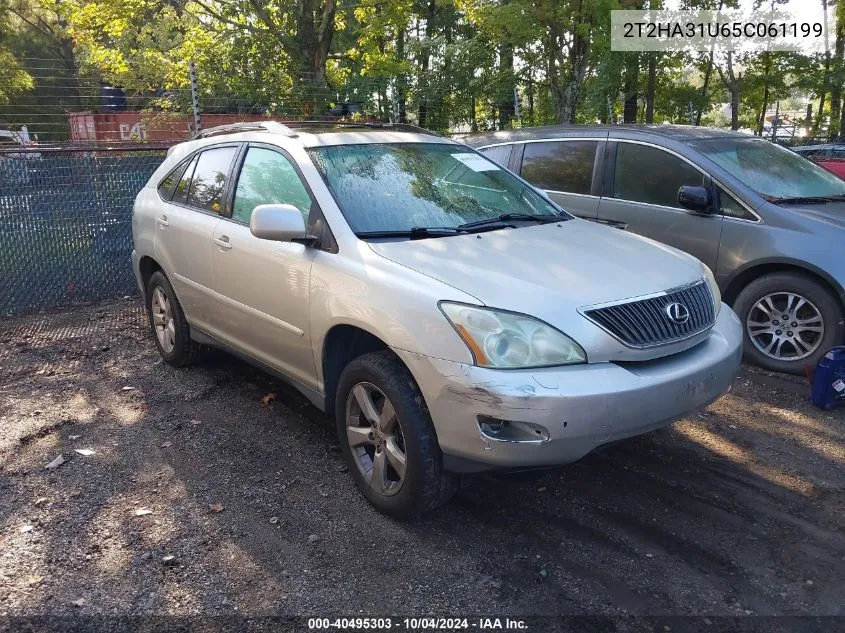 2005 Lexus Rx 330 VIN: 2T2HA31U65C061199 Lot: 40495303