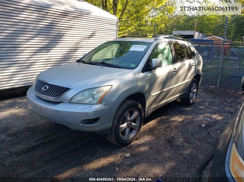 2005 Lexus Rx 330 VIN: 2T2HA31U65C061199 Lot: 40495303