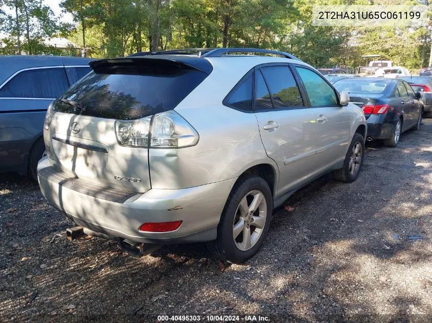 2005 Lexus Rx 330 VIN: 2T2HA31U65C061199 Lot: 40495303