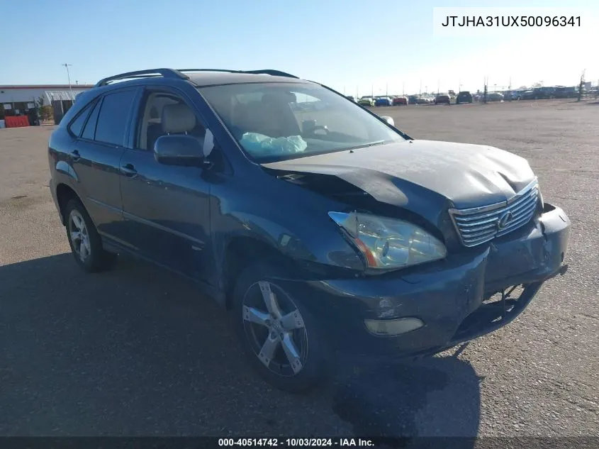 2005 Lexus Rx 330 VIN: JTJHA31UX50096341 Lot: 40514742