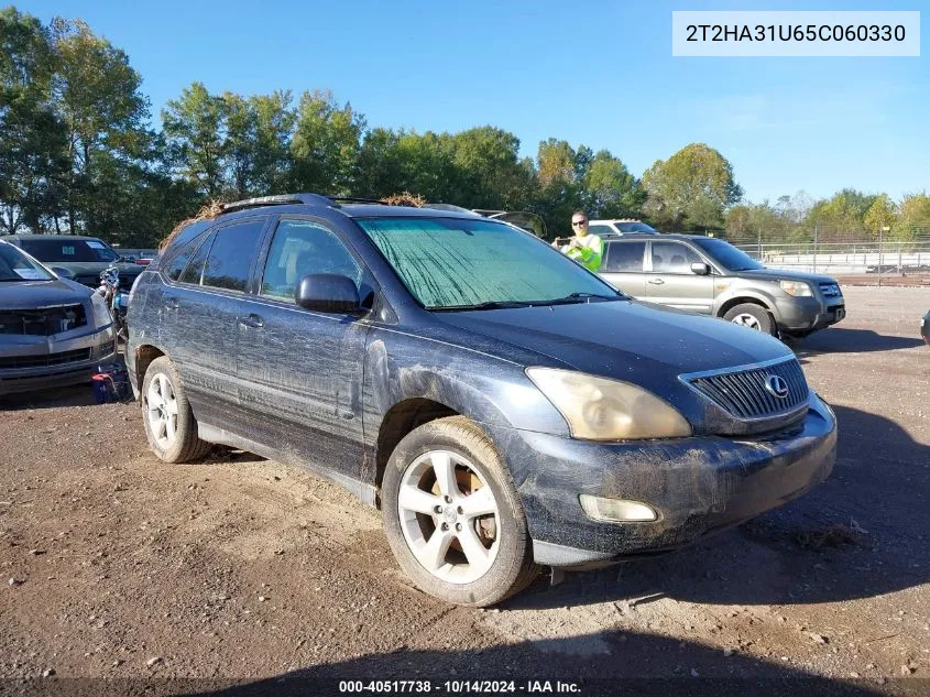 2005 Lexus Rx 330 VIN: 2T2HA31U65C060330 Lot: 40517738