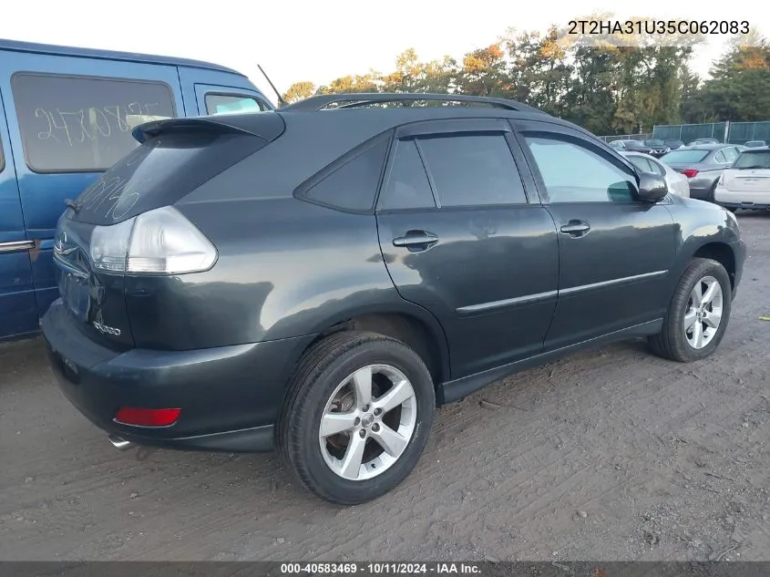 2005 Lexus Rx 330 VIN: 2T2HA31U35C062083 Lot: 40583469