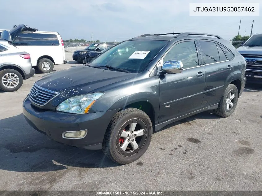 2005 Lexus Rx 330 VIN: JTJGA31U950057462 Lot: 40601501