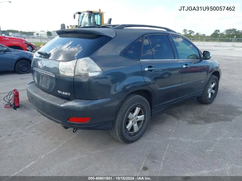 2005 Lexus Rx 330 VIN: JTJGA31U950057462 Lot: 40601501