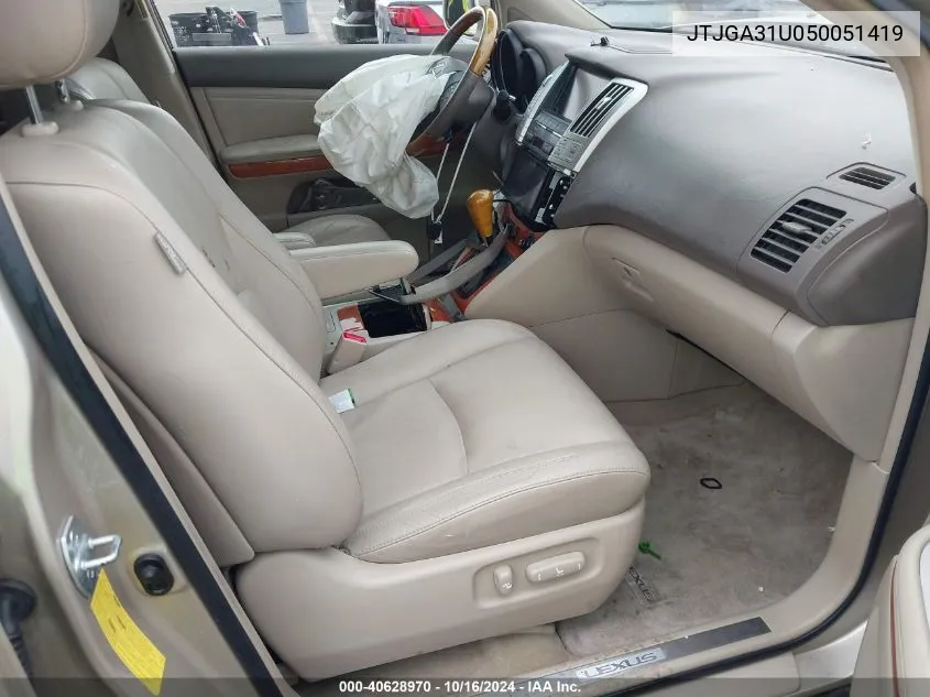 JTJGA31U050051419 2005 Lexus Rx 330