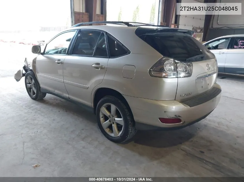 2005 Lexus Rx 330 VIN: 2T2HA31U25C048045 Lot: 40678403