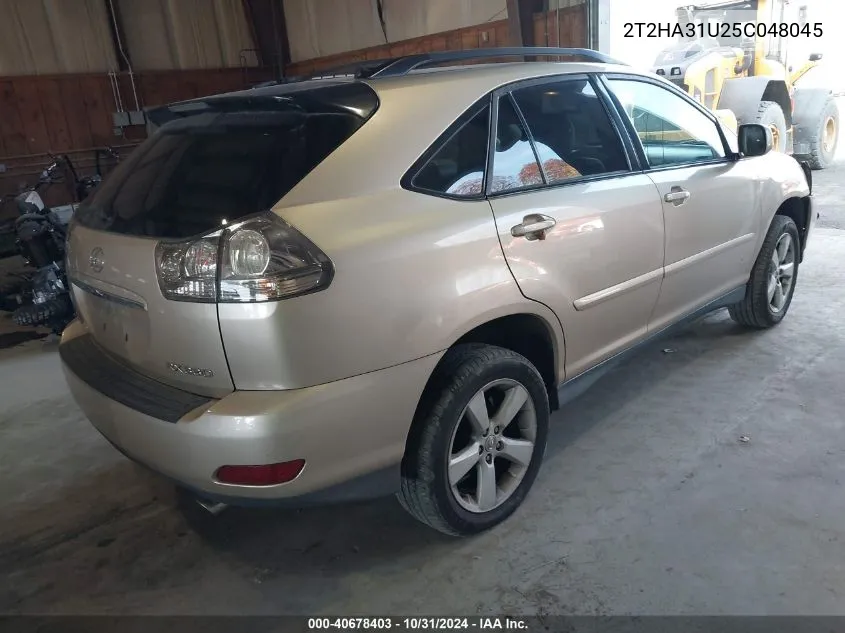 2005 Lexus Rx 330 VIN: 2T2HA31U25C048045 Lot: 40678403