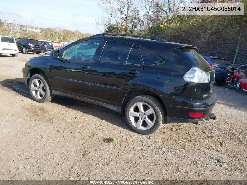 2005 Lexus Rx 330 VIN: 2T2HA31U45C055014 Lot: 40745828