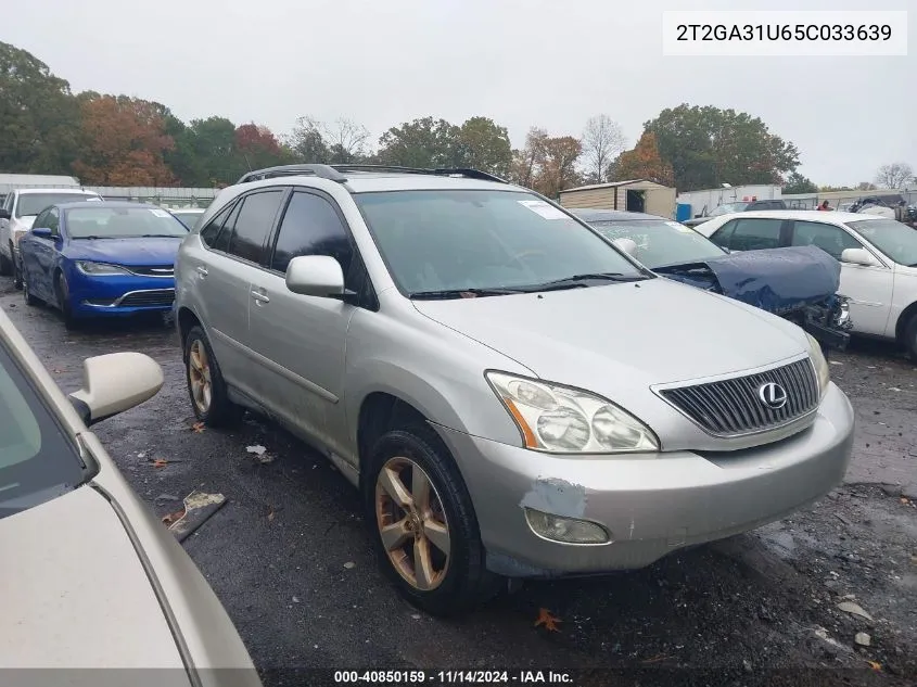 2T2GA31U65C033639 2005 Lexus Rx 330