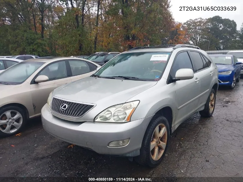 2T2GA31U65C033639 2005 Lexus Rx 330