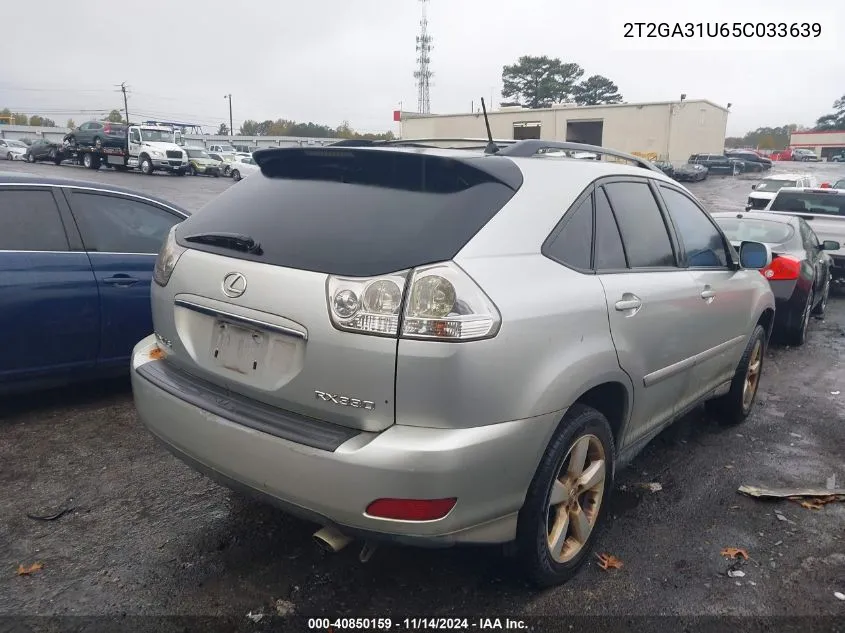 2T2GA31U65C033639 2005 Lexus Rx 330