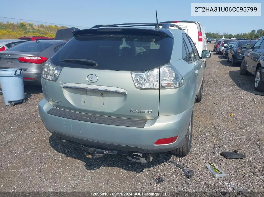 2006 Lexus Rx 330 VIN: 2T2HA31U06C095799 Lot: 12095016