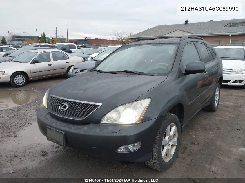 2006 Lexus Rx 330 VIN: 2T2HA31U46C089990 Lot: 12148407