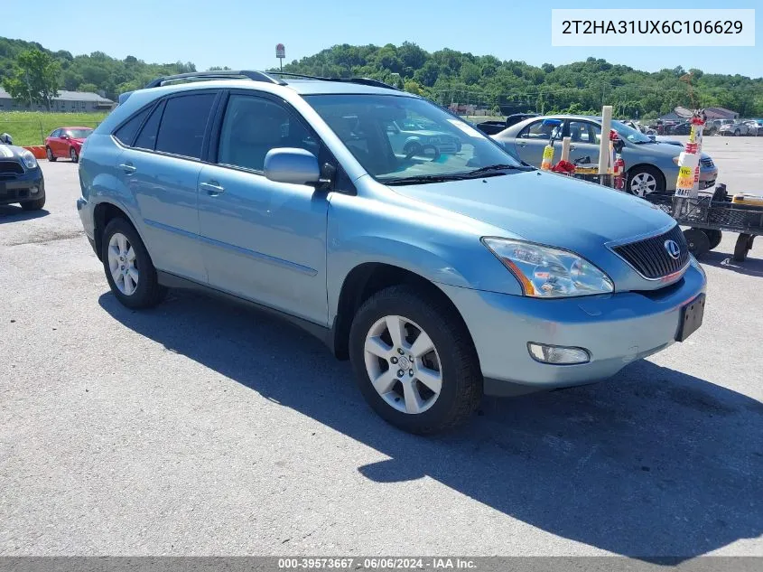 2006 Lexus Rx 330 VIN: 2T2HA31UX6C106629 Lot: 39573667