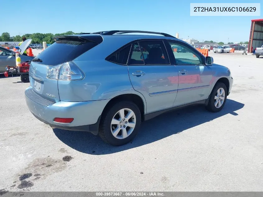 2006 Lexus Rx 330 VIN: 2T2HA31UX6C106629 Lot: 39573667