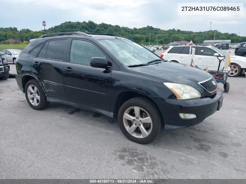 2006 Lexus Rx 330 VIN: 2T2HA31U76C089465 Lot: 40169713