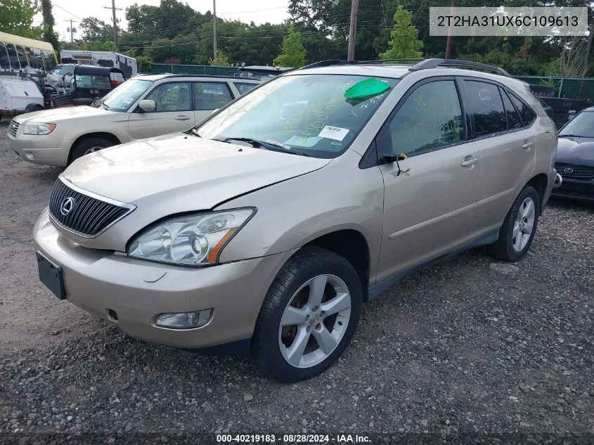 2006 Lexus Rx 330 VIN: 2T2HA31UX6C109613 Lot: 40219183