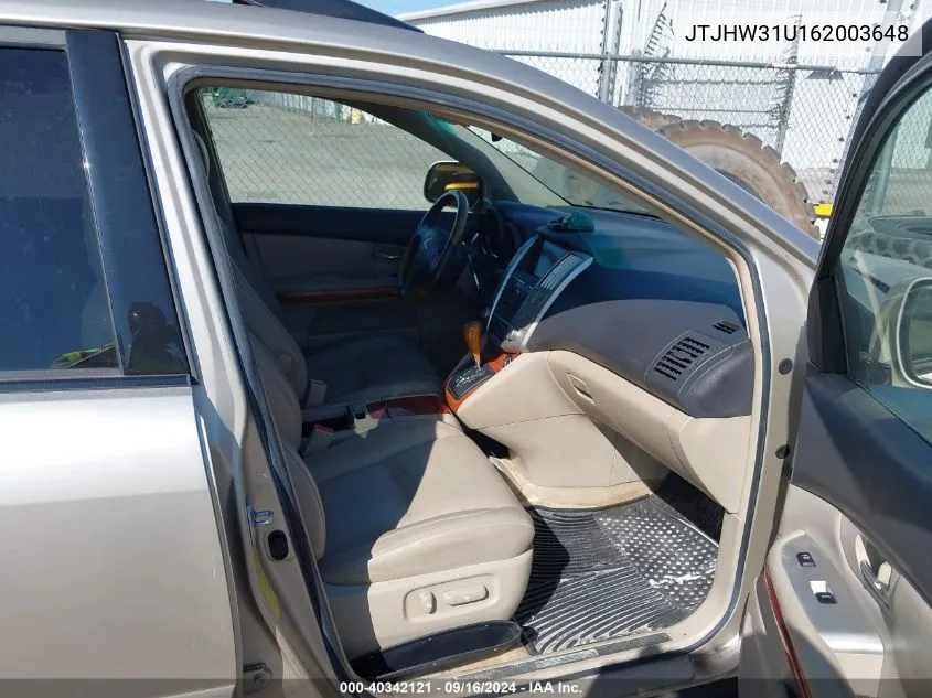 JTJHW31U162003648 2006 Lexus Rx 400H