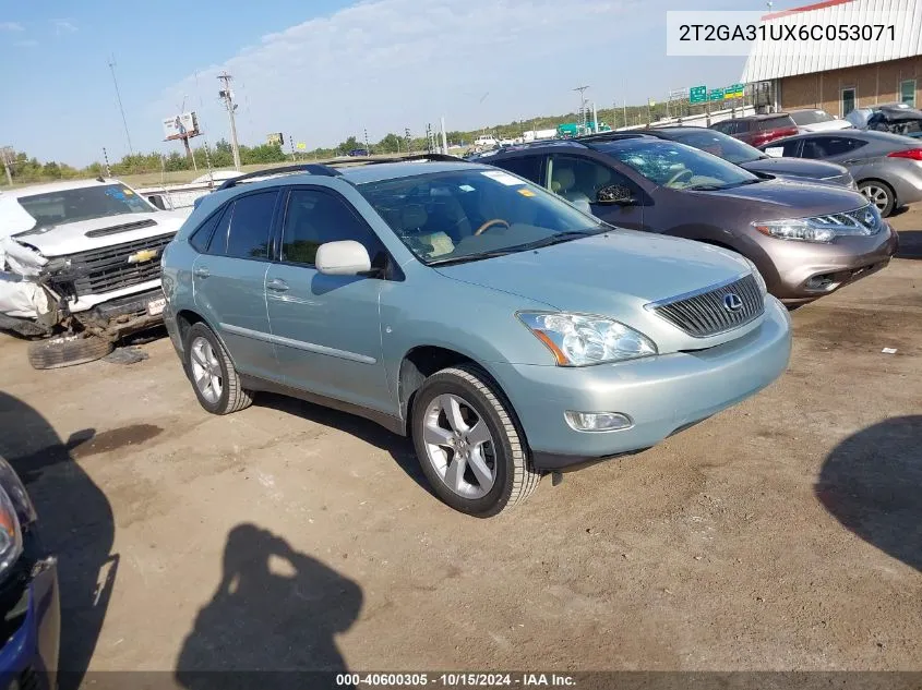 2006 Lexus Rx 330 VIN: 2T2GA31UX6C053071 Lot: 40600305