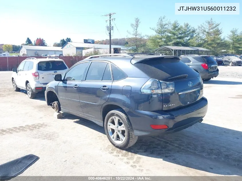 2006 Lexus Rx 400H VIN: JTJHW31U560011232 Lot: 40646281