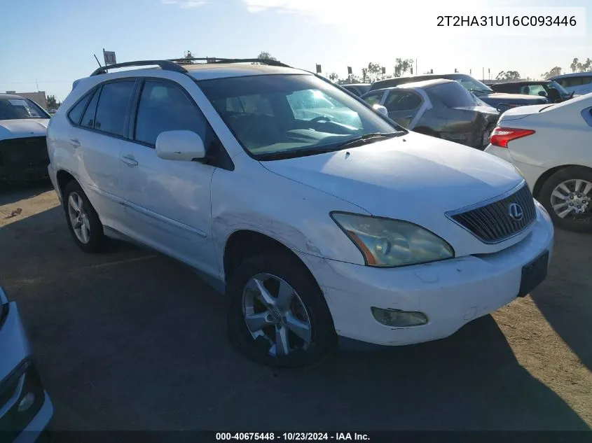 2006 Lexus Rx 330 VIN: 2T2HA31U16C093446 Lot: 40675448