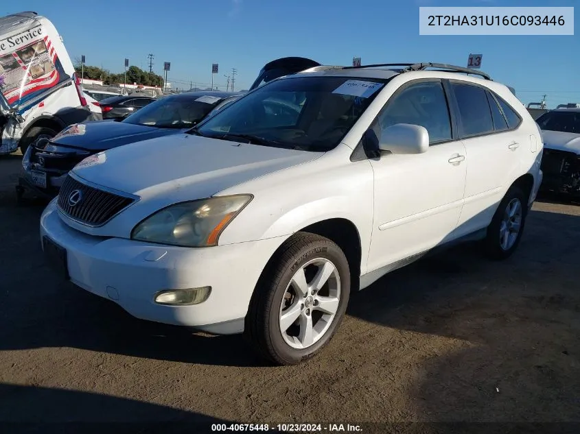 2006 Lexus Rx 330 VIN: 2T2HA31U16C093446 Lot: 40675448