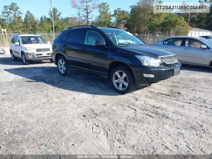 2006 Lexus Rx 330 VIN: 2T2GA31U86C048497 Lot: 40711479