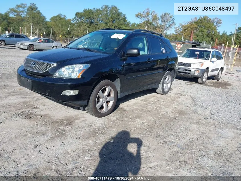 2006 Lexus Rx 330 VIN: 2T2GA31U86C048497 Lot: 40711479