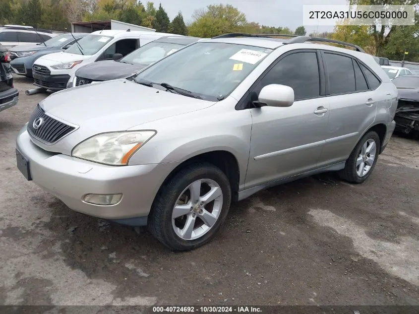 2006 Lexus Rx 330 VIN: 2T2GA31U56C050000 Lot: 40724692