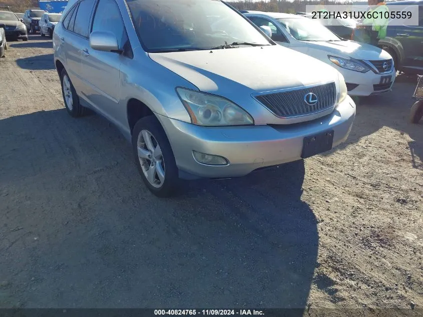 2006 Lexus Rx 330 VIN: 2T2HA31UX6C105559 Lot: 40824765