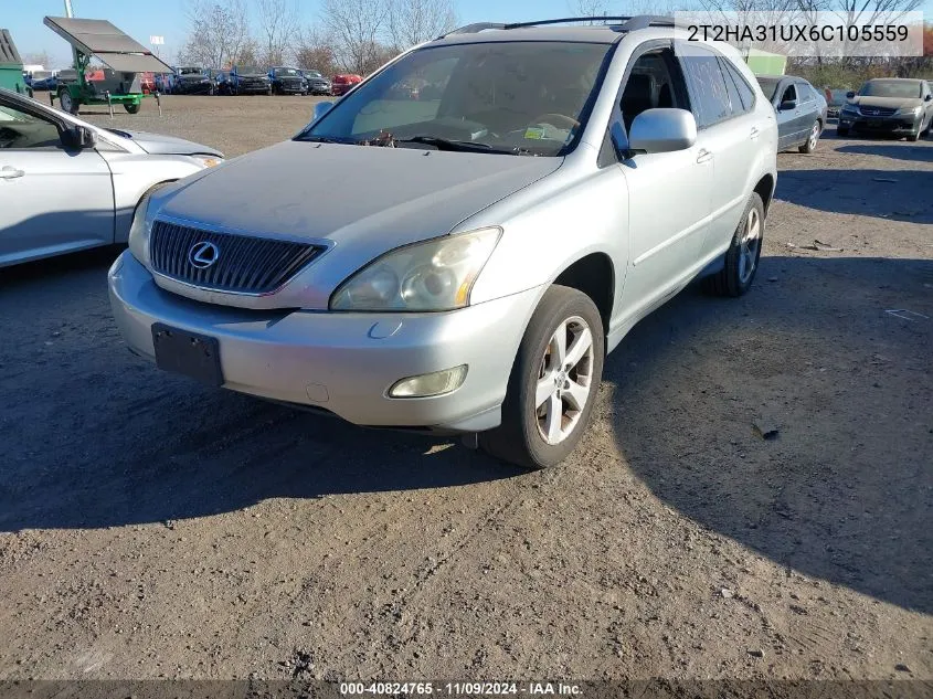 2006 Lexus Rx 330 VIN: 2T2HA31UX6C105559 Lot: 40824765