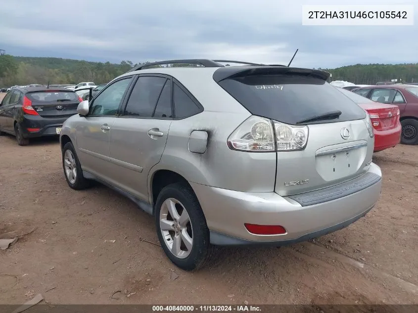 2T2HA31U46C105542 2006 Lexus Rx 330