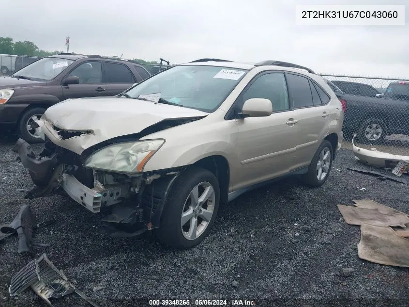 2T2HK31U67C043060 2007 Lexus Rx 350