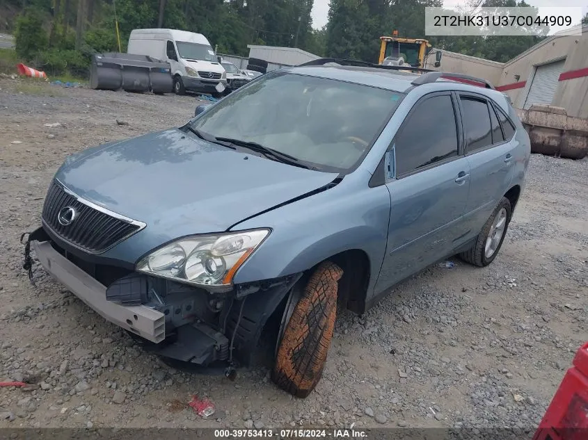 2007 Lexus Rx 350 VIN: 2T2HK31U37C044909 Lot: 39753413