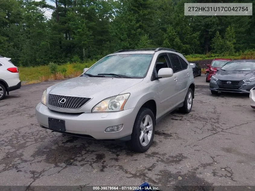 2T2HK31U17C042754 2007 Lexus Rx 350