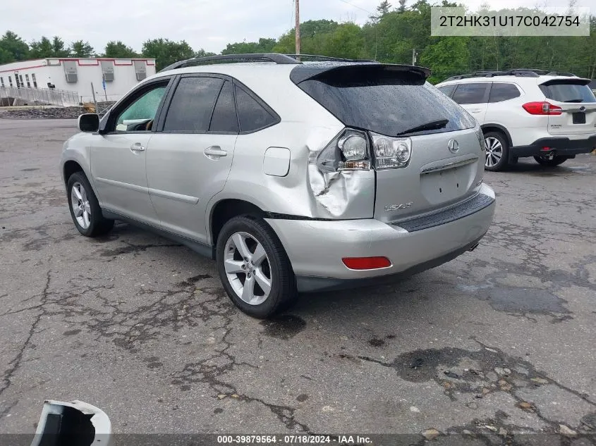 2T2HK31U17C042754 2007 Lexus Rx 350