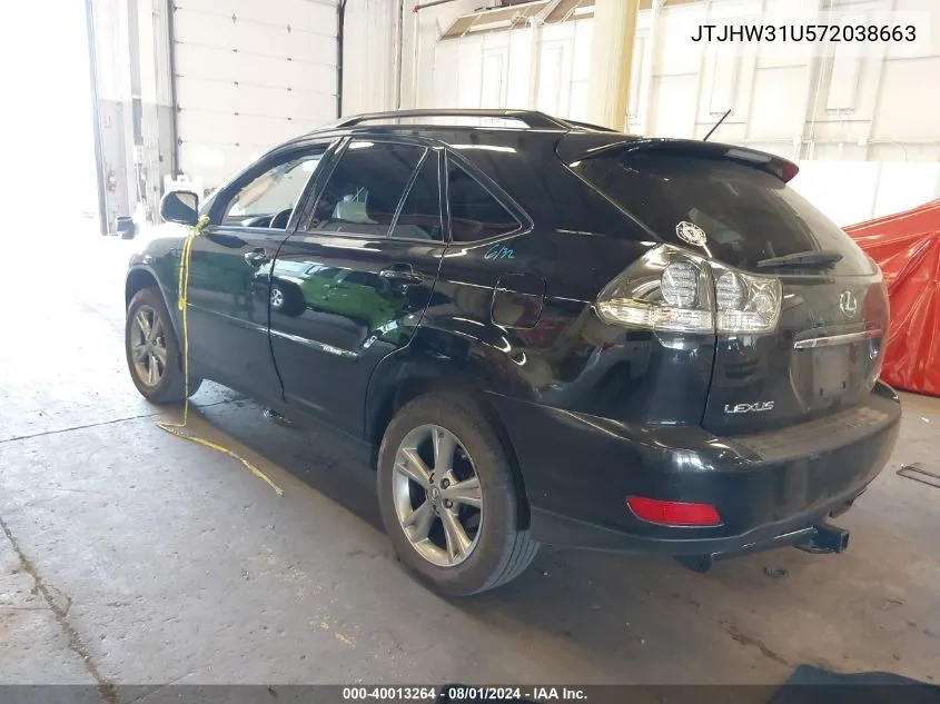 JTJHW31U572038663 2007 Lexus Rx 400H