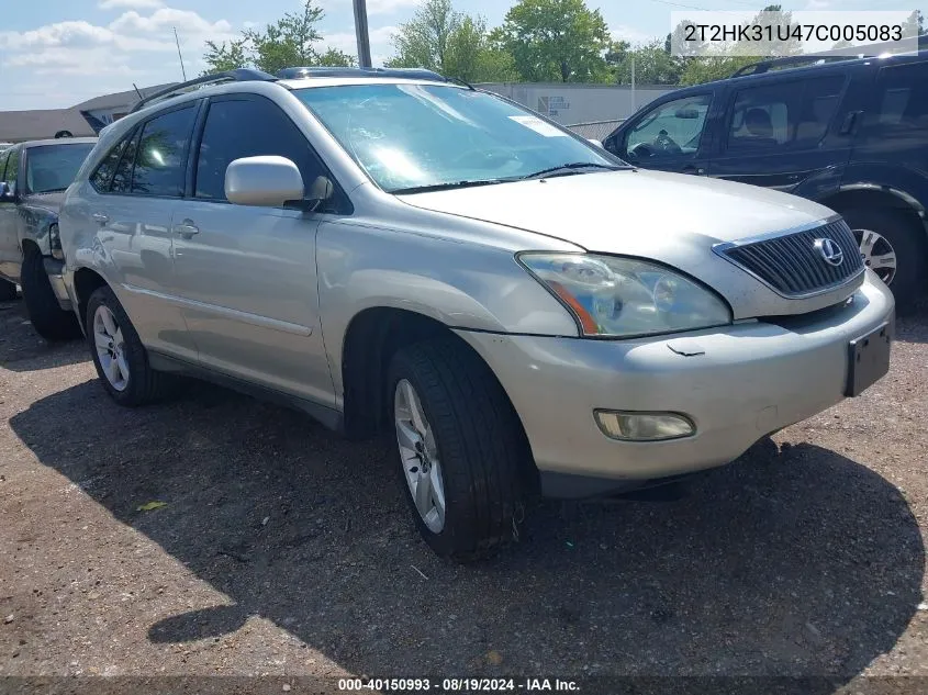 2T2HK31U47C005083 2007 Lexus Rx 350