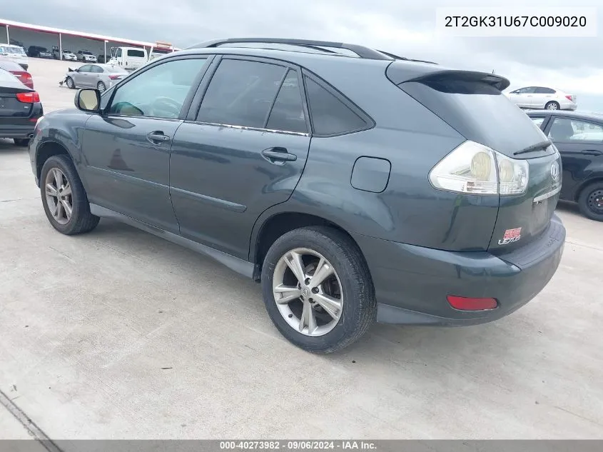 2T2GK31U67C009020 2007 Lexus Rx 350