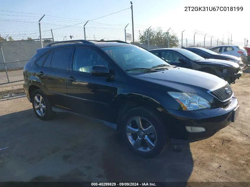 2T2GK31U67C018199 2007 Lexus Rx 350