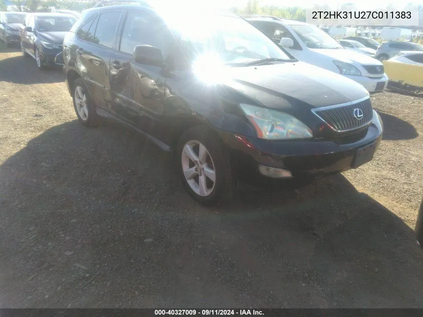 2T2HK31U27C011383 2007 Lexus Rx 350