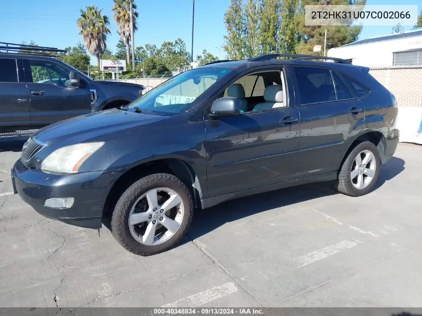 2T2HK31U07C002066 2007 Lexus Rx 350 350