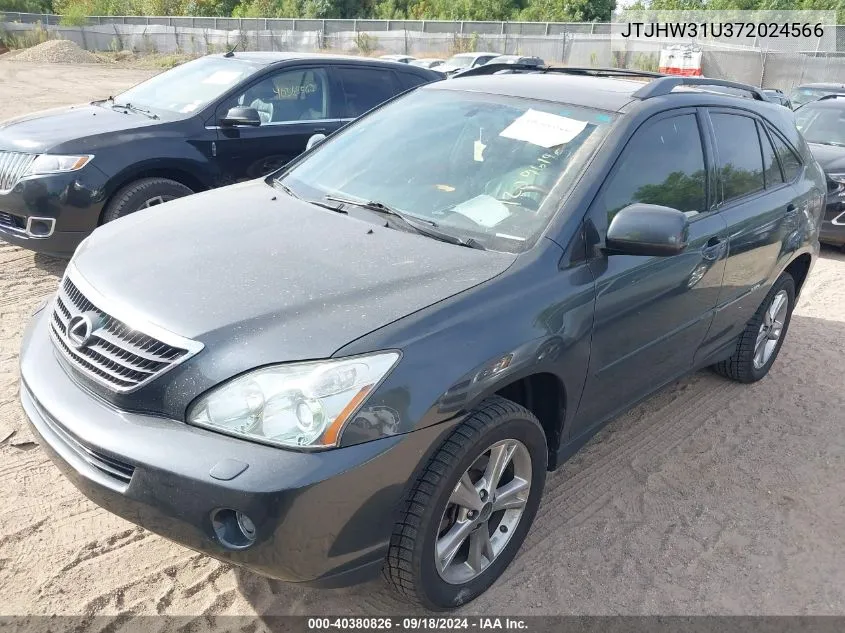 JTJHW31U372024566 2007 Lexus Rx 400H 400H