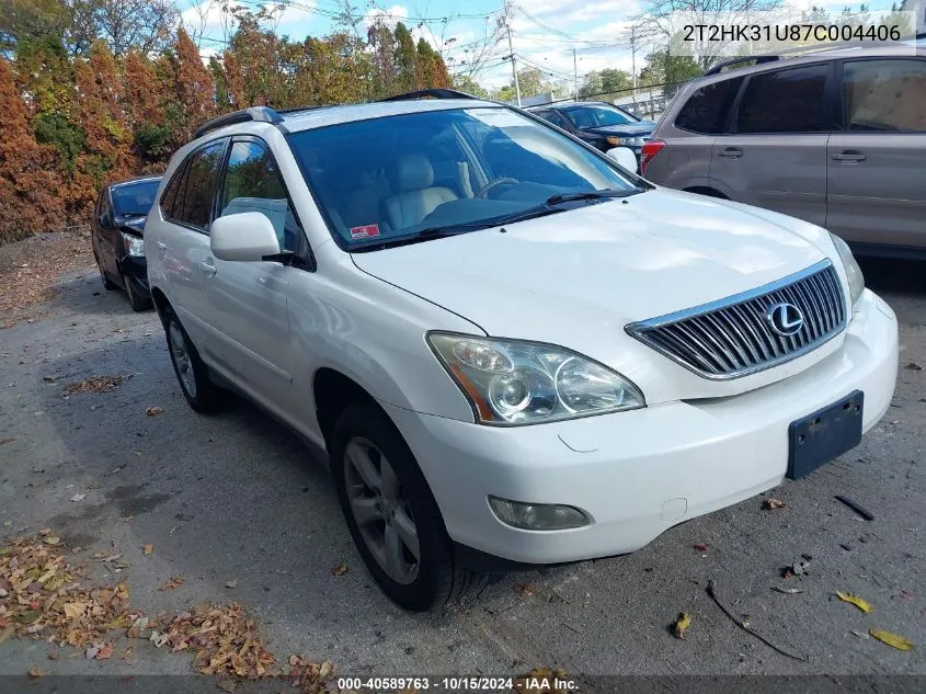 2T2HK31U87C004406 2007 Lexus Rx 350