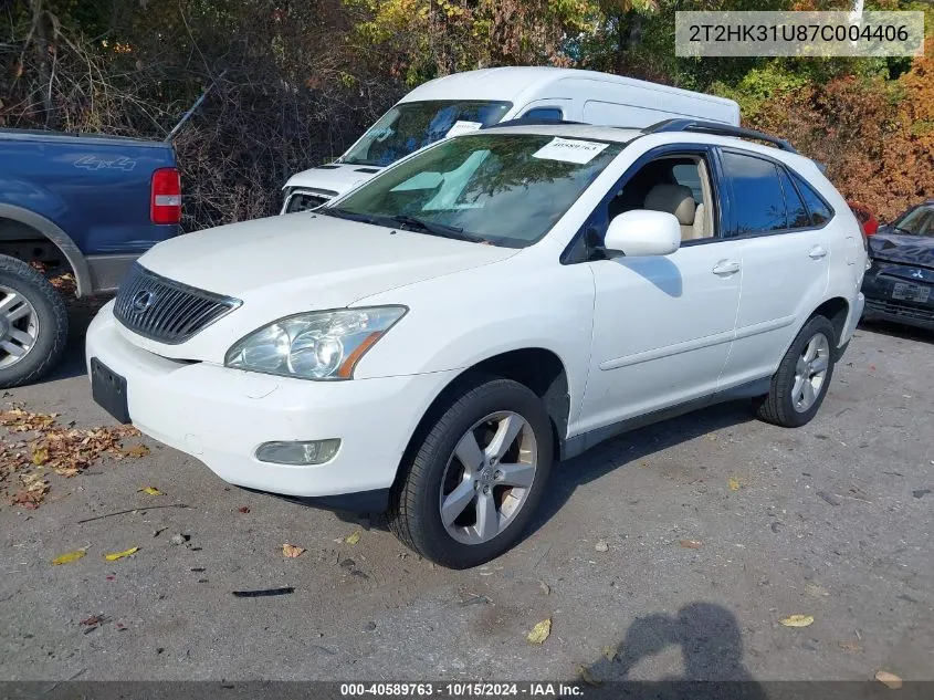 2T2HK31U87C004406 2007 Lexus Rx 350