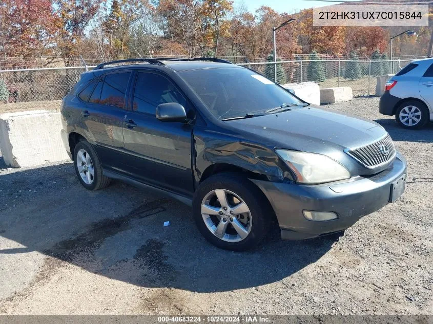 2007 Lexus Rx 350 VIN: 2T2HK31UX7C015844 Lot: 40683224